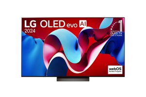 Телевізор 55 дюймів LG OLED55C42LA (4K Smart TV OLEDevo 144Hz 40W)