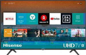 Телевізор 55 дюймів Hisense H55BE7000 (Smart TV Ultra HD 4К PPI 1500 Wi-Fi Dolby Digital DVB-C T S T2 S2)