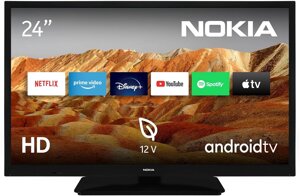 Телевізор 24 дюйми Nokia HN24GV310C (Android TV Wi-Fi Bluetooth 12V — W24-GJ2287)