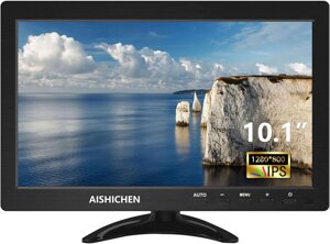 Портативний монітор 10,1 дюймів AISHICHEN CCTV (IPS 60Hz 3ms HDMI/VGA)