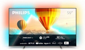 Телевізор 50 дюймів Philips 50PUS8107/12 (4K Android TV Bluetooth Ambilight)