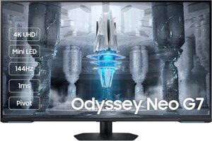 Монітор 43 дюйми Samsung Odyssey Neo G70C S43CG700NU (VA 4К 144Hz 1ms)