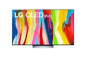 Телевізор 55 дюймів LG OLED55C27LA (4K Smart TV OLEDevo 120Hz 40W)