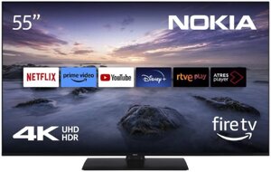 Телевізор 55 дюймів Nokia UN55AV310I (4K Smart TV Bluetooth — W24-HF6058)