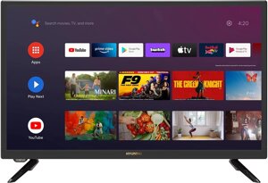 Телевізор 24 дюйми HYUNDAI HY-TVSAND24-001 (Android TV T2/S2 WIFI — W24-HL9006)