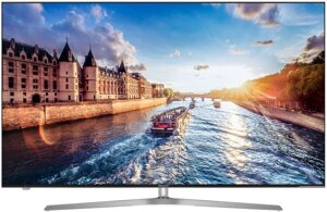 Телевізор 55 дюймів Hisense H55U7A (Smart TV Ultra HD 4К 120 Гц PPI 2400 Wi-Fi DVB-C T S T2 S2) — Уцінка