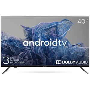 Телевізор 40 дюймів KIVI 40F740NB (Full HD Android TV Wi-Fi Bluetooth — 7312594150)