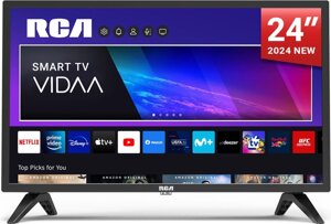 Телевізор 24 дюйми RCA VRS24HF1 (Smart TV Wi-Fi T2/S2)