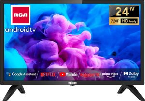 Телевізор 24 дюйми RCA iRS24H1 (Android TV Wi-Fi Bluetooth)