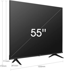 Телевізор 55 дюймів Hisense 55A6GG (Smart TV Ultra HD Direct LED)