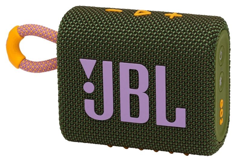 Портативна колонка JBL Go 3 Green (JBLGO3GRN) від компанії 4-K - фото 1