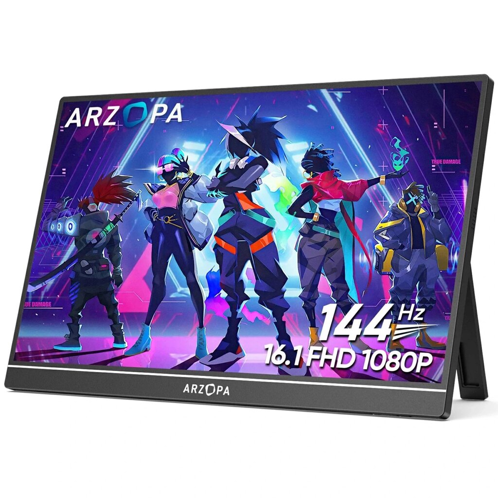 Портативний монітор 16 дюймів ARZOPA Z1FC (Full HD IPS 144Hz) від компанії 4-K - фото 1