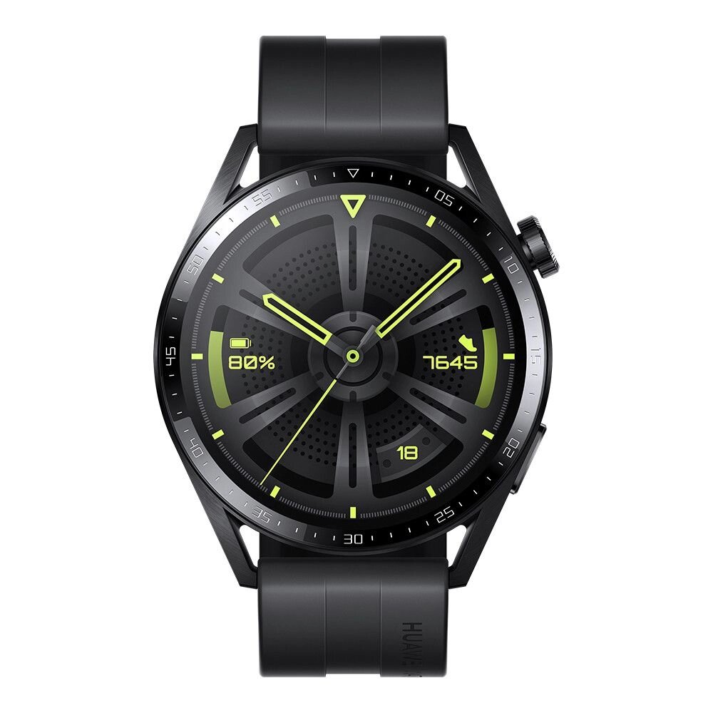 Смарт-годинник Huawei Watch GT3 46mm Black (55026956) від компанії 4-K - фото 1