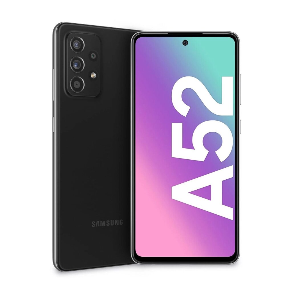 Смартфон Samsung Galaxy A52 4/128GB Black (SM-A525FZKD) від компанії 4-K - фото 1