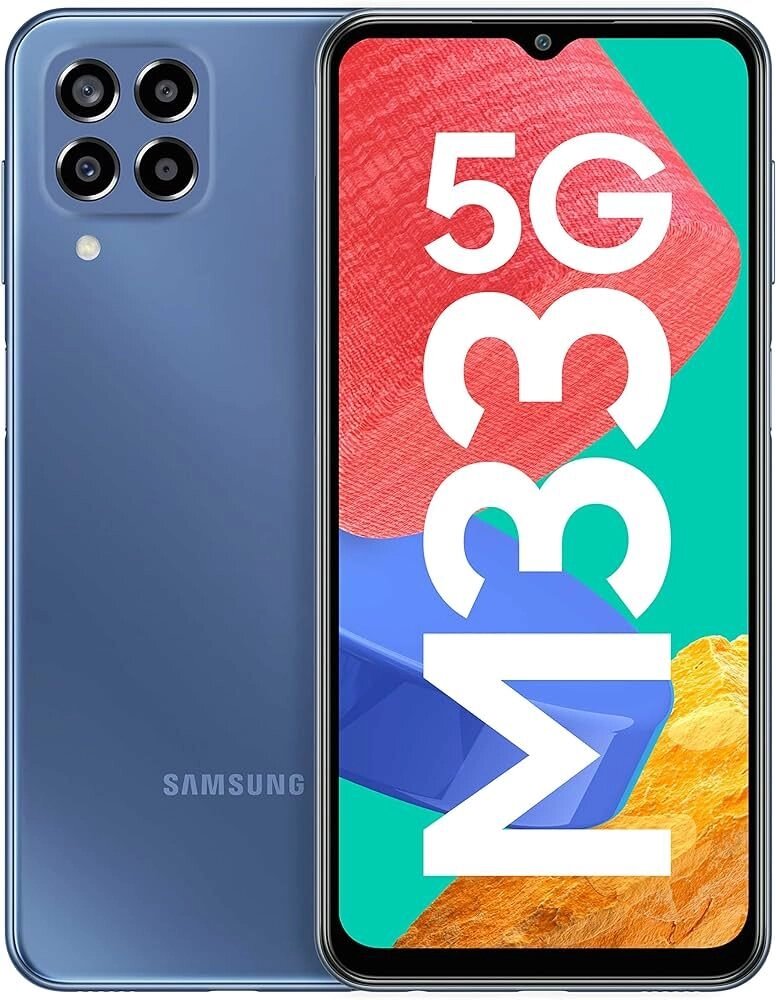 Смартфон Samsung Galaxy M33 5G 6/128 Blue від компанії 4-K - фото 1