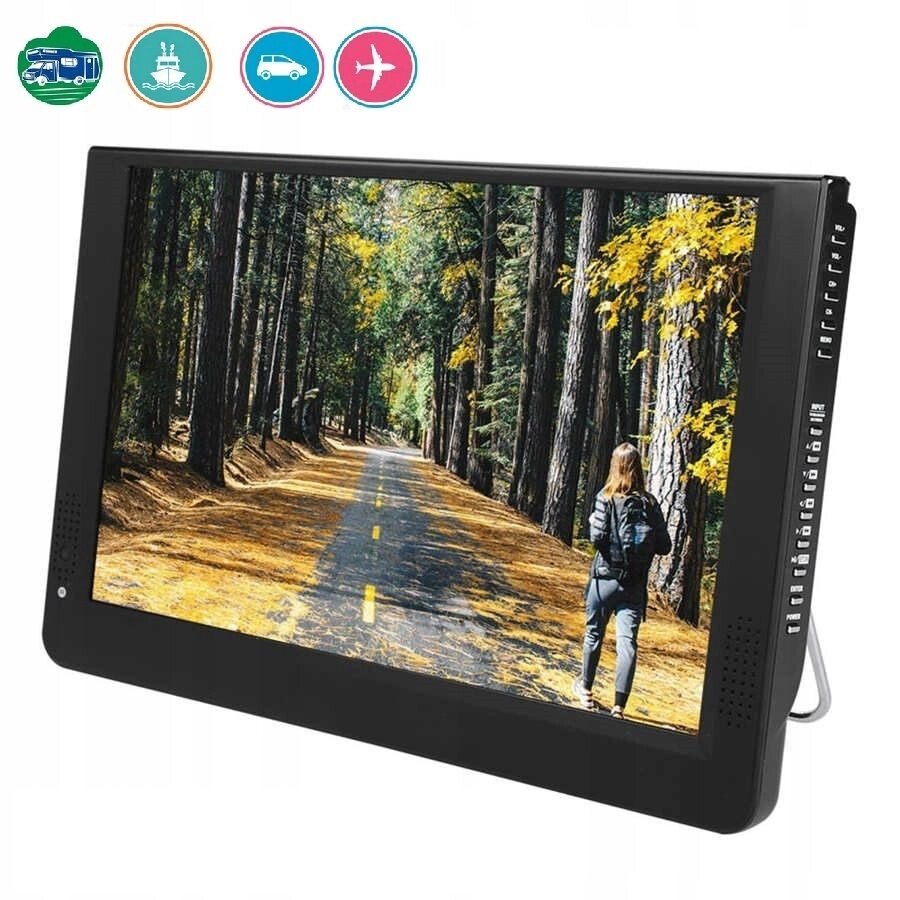 Телевізор 12 дюймів LEADSTAR D12 (LED SD Card Portable TV) від компанії 4-K - фото 1