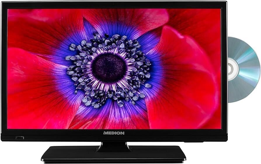 Телевізор 18,5 дюймів MEDION MD20023 EU (LED LCD DVD Player T2/S2 — W22-FL1862) від компанії 4-K - фото 1