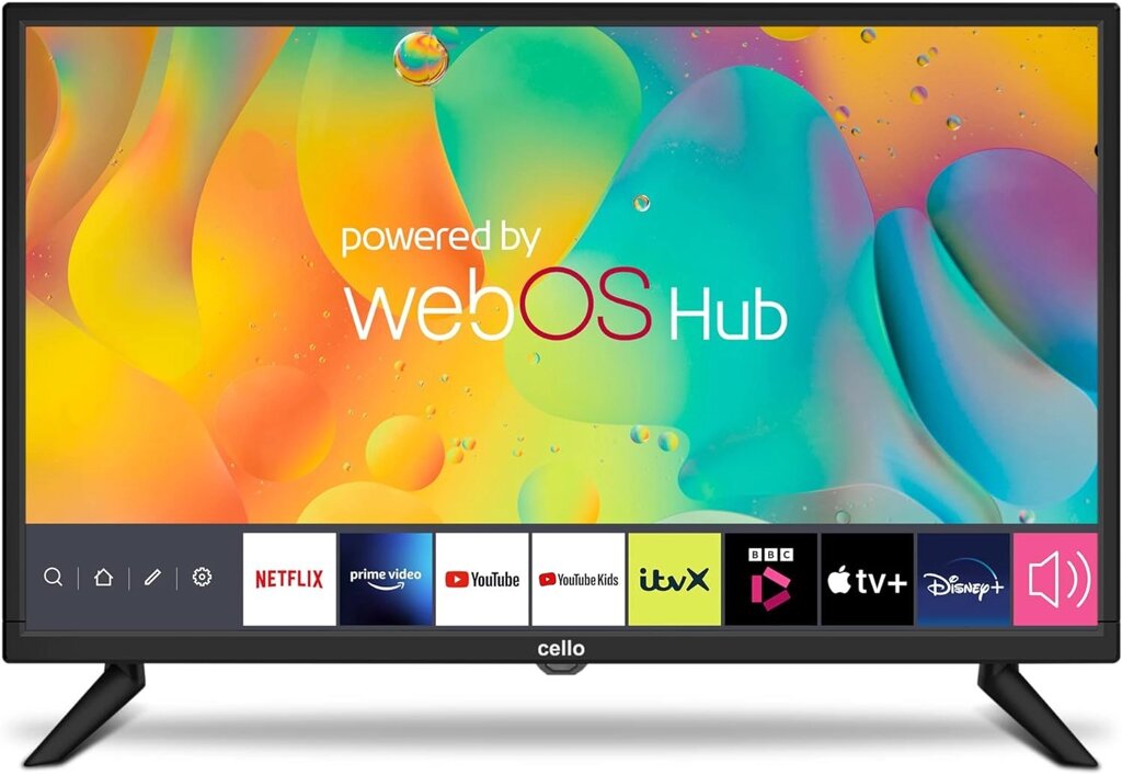 Телевізор 22 дюйми Cello CS22WS01 (Smart TV Bluetooth HD-ready) від компанії 4-K - фото 1