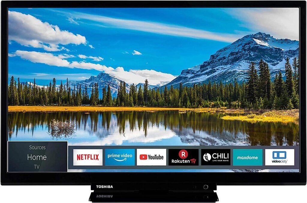 Телевізор 24 дюйма Toshiba 24W2963DAX ( Smart TV Bluetooth 60 Гц HD ) від компанії 4-K - фото 1