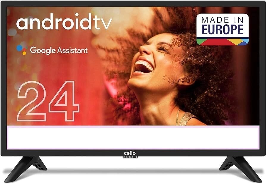 Телевізор 24 дюйми Cello C2420GDE (Android TV HD-ready LED) від компанії 4-K - фото 1