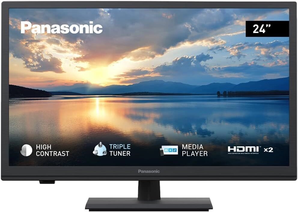 Телевізор 24 дюйми Panasonic TX-24GW324 (HD Triple Tuner LED) від компанії 4-K - фото 1