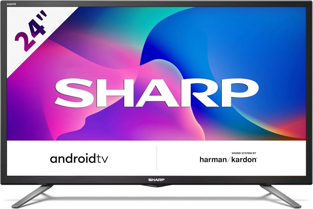 Телевізор 24 дюйми Sharp 24BI6E (Smart TV HD Bluetooth) від компанії 4-K - фото 1