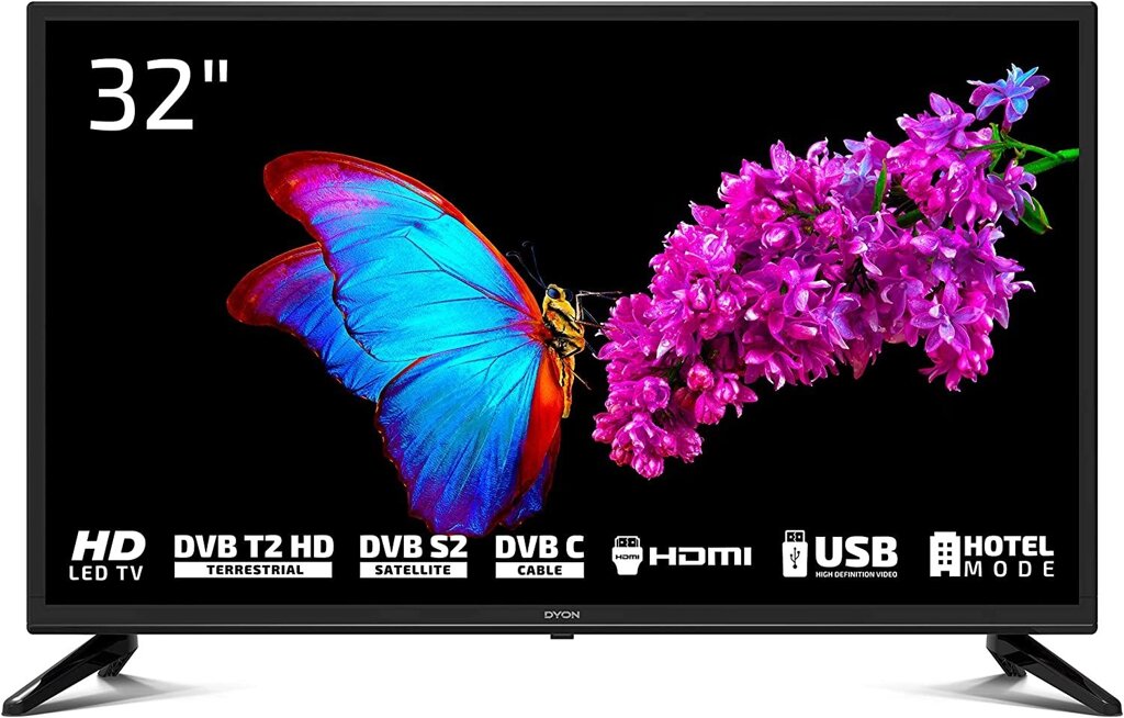 Телевізор 32 дюйми DYON Live 32 Pro (LED HD T2\S2) від компанії 4-K - фото 1