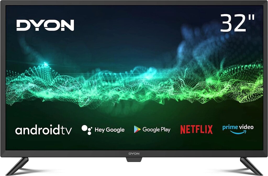 Телевізор 32 дюйми Dyon Smart 32 AD ( Bluetooth 60 Гц HD Android TV Wi-Fi ) від компанії 4-K - фото 1