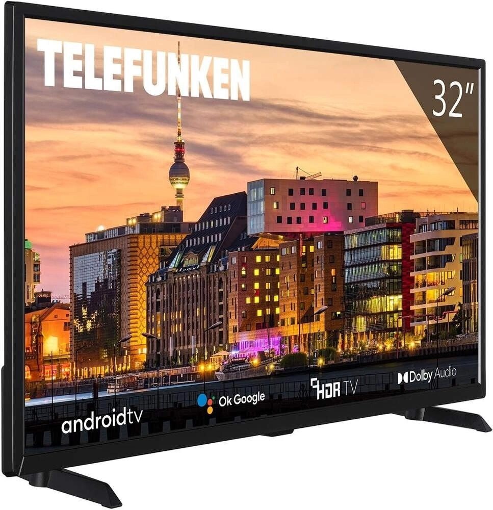 Телевізор 32 дюйми TELEFUNKEN 32HG8450 ( HD Smart TV HDR WiFi) від компанії 4-K - фото 1