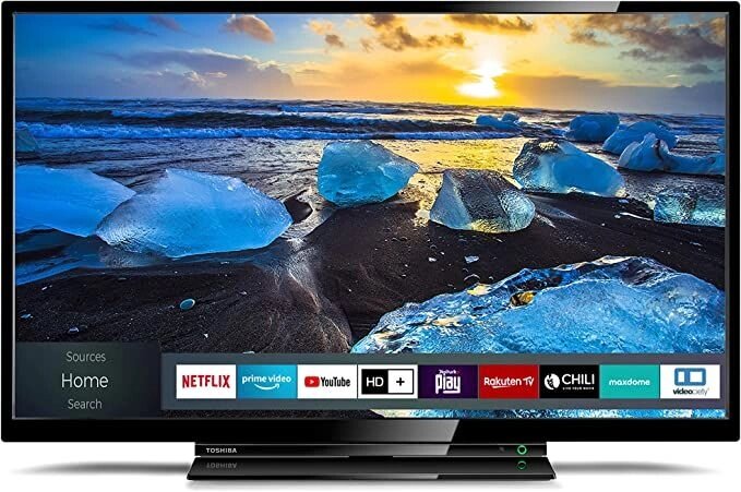 Телевізор 32 дюйми Toshiba 32L3163DAS (Full HD Smart TV LED) від компанії 4-K - фото 1