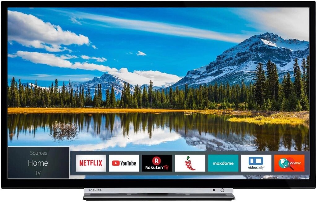 Телевізор 32 дюйми Toshiba 32W3863DA ( Smart TV Bluetooth 60 Гц HD ) від компанії 4-K - фото 1