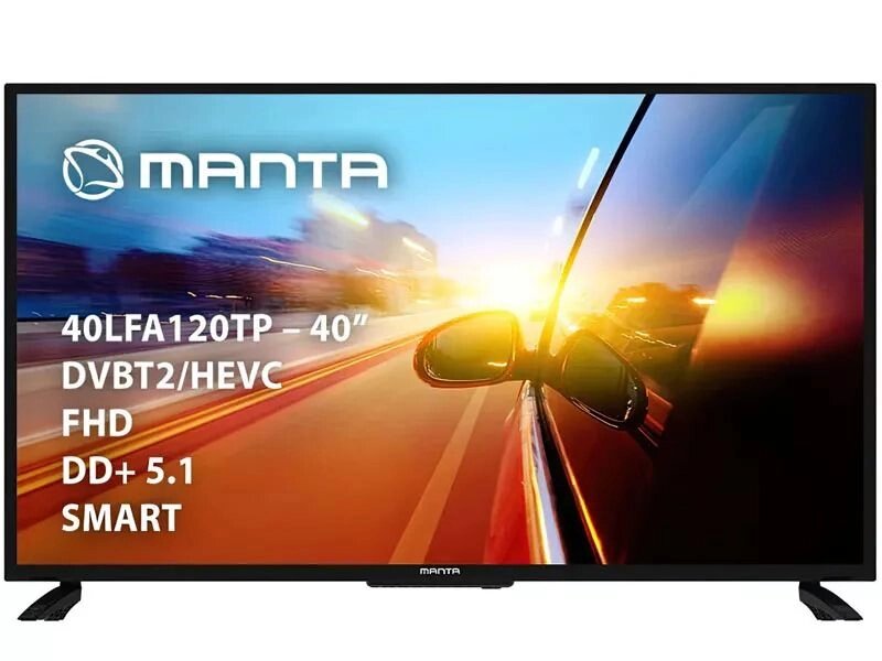 Телевізор 40 дюймів MANTA 40LFA120TP (Full HD Android TV Wi-Fi) від компанії 4-K - фото 1