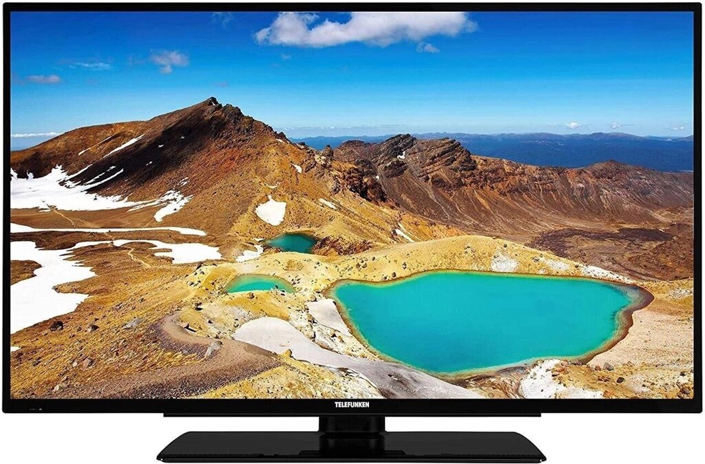 Телевізор 40 дюймів Telefunken XU40G521 (Ultra HD 4K HDR10 Smart TV DVB-T2 C S2) від компанії 4-K - фото 1