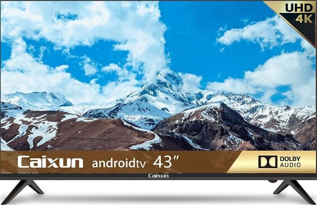 Телевізор 43 дюйми Caixun EC43S1UA ( 4K Android HDR10 Bluetooth 60 Гц ) від компанії 4-K - фото 1