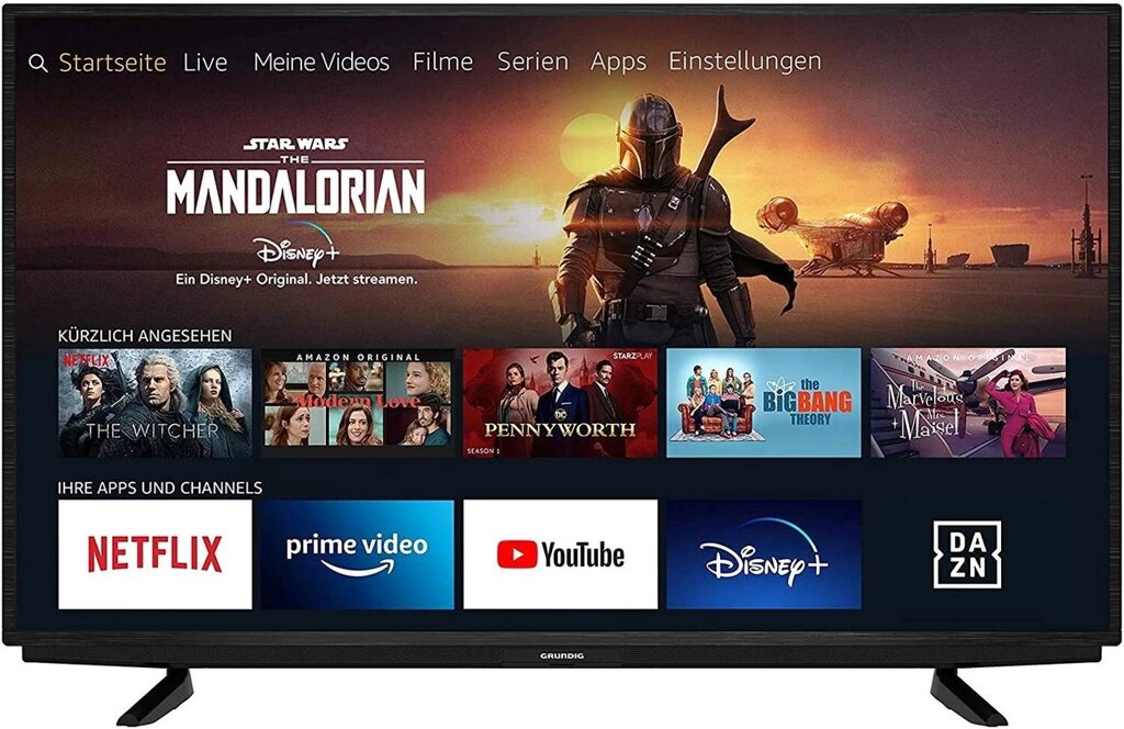 Телевізор 43 дюйми Grundig 43 VAE 70 ( 4K Smart TV WiFi Bluetooth ) від компанії 4-K - фото 1