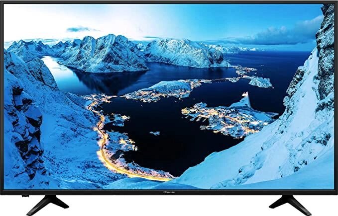 Телевізор 43 дюйми Hisense H43AE6030 (Smart TV VA Direct LED) від компанії 4-K - фото 1