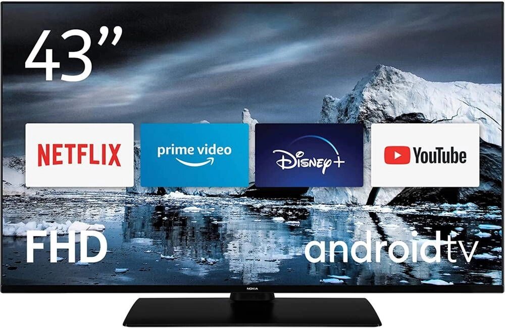 Телевізор 43 дюйми Nokia Smart TV 4300B ( Bluetooth Full HD Android HDR) від компанії 4-K - фото 1