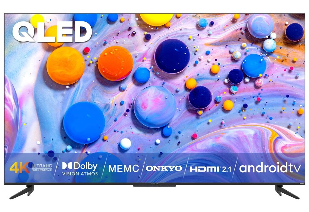 Телевізор 50 дюймів IFFALCON iFF50Q71 (QLED Ultra HD 4K Android) від компанії 4-K - фото 1