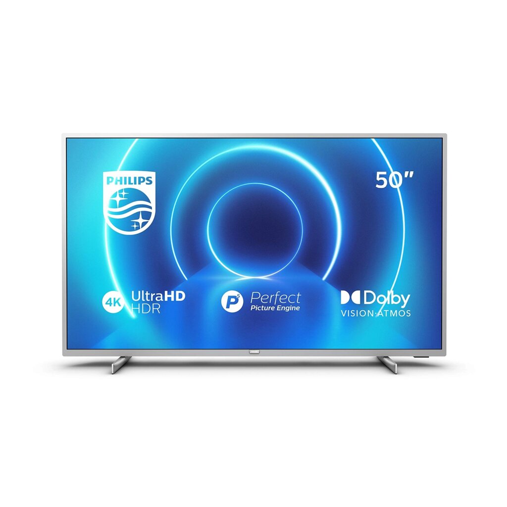 Телевізор 50 дюймів Philips 50PUS7555/12 (4K Smart TV Wi-Fi Dolby Vision — 7306057982) від компанії 4-K - фото 1