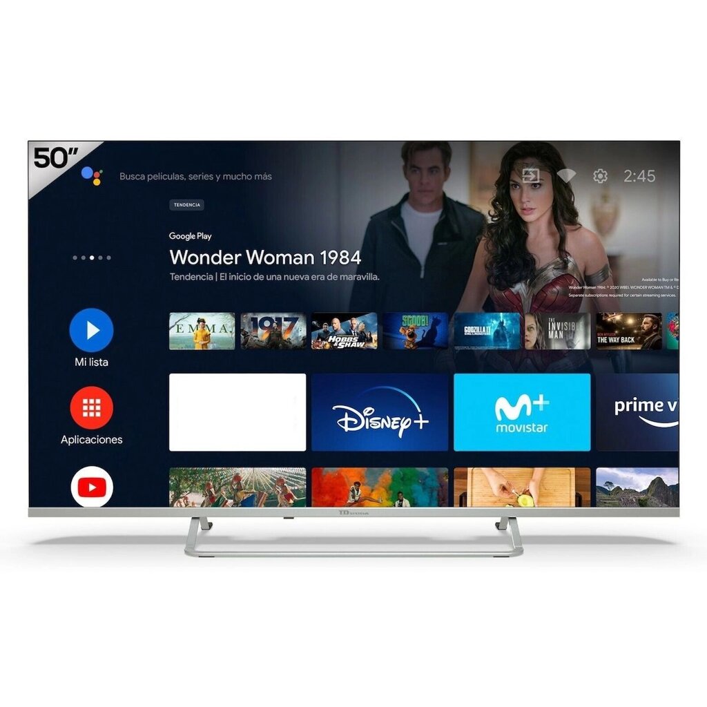 Телевізор 50 дюймів TD Systems K50DLX14GLQ (Smart TV Ultra HD QLED) від компанії 4-K - фото 1