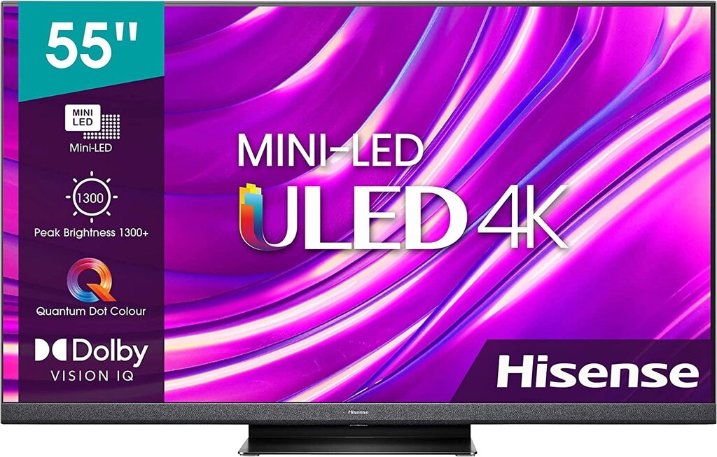 Телевізор 55 дюймів Hisense 55U81HQ ( Bluetooth 4K Smart TV HDR ) від компанії 4-K - фото 1