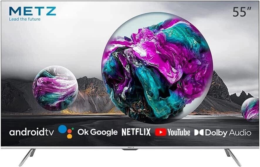 Телевізор 55 дюймів METZ 55 MUC7000 ( 4K Android Bluetooth HDR ) від компанії 4-K - фото 1