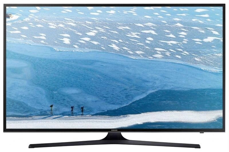 Телевізор 55 дюймів Samsung UE55KU6079 (4K Smart UHD Engine HLG HDR10+ Dolby Digital+ 20Вт DVB-C T2) від компанії 4-K - фото 1