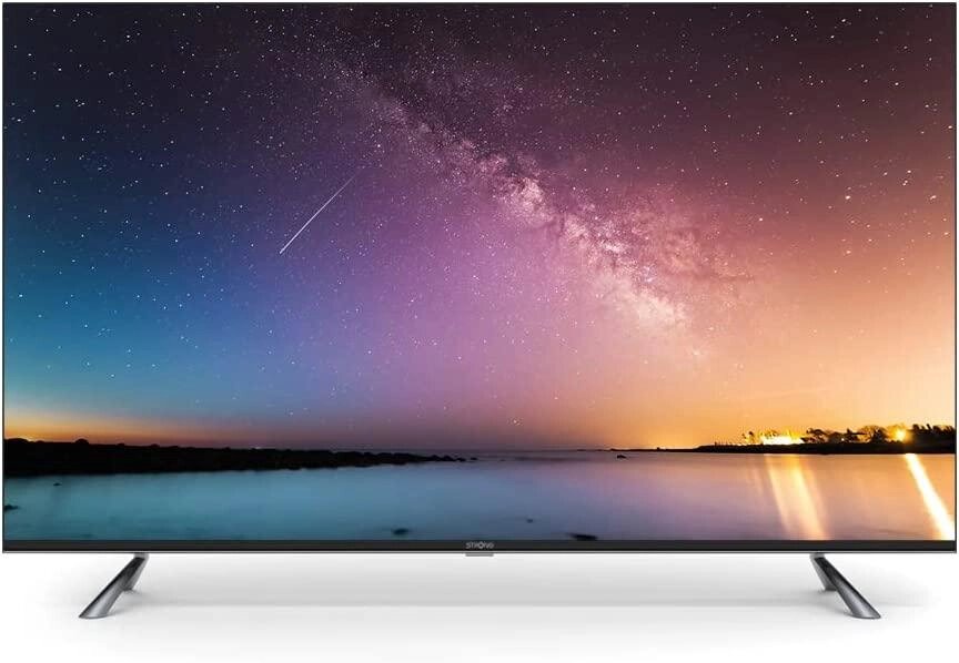 Телевізор 55 дюймів STRONG SRT55UC7433 (4K Android TV Bluetooth Wi-Fi) від компанії 4-K - фото 1