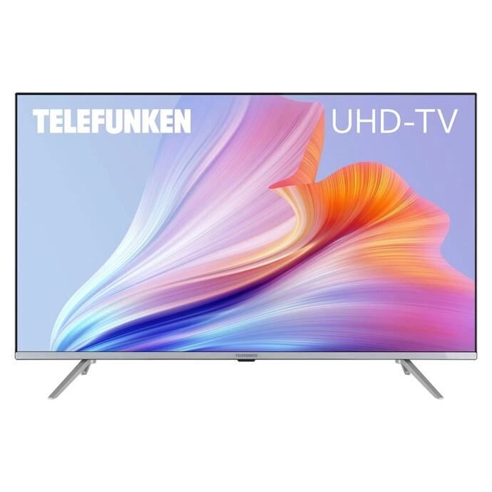 Телевізор 55 дюймів Telefunken D55V850M5CWH (4K Smart TV Wi-Fi Bluetooth — W24-EG1153) від компанії 4-K - фото 1