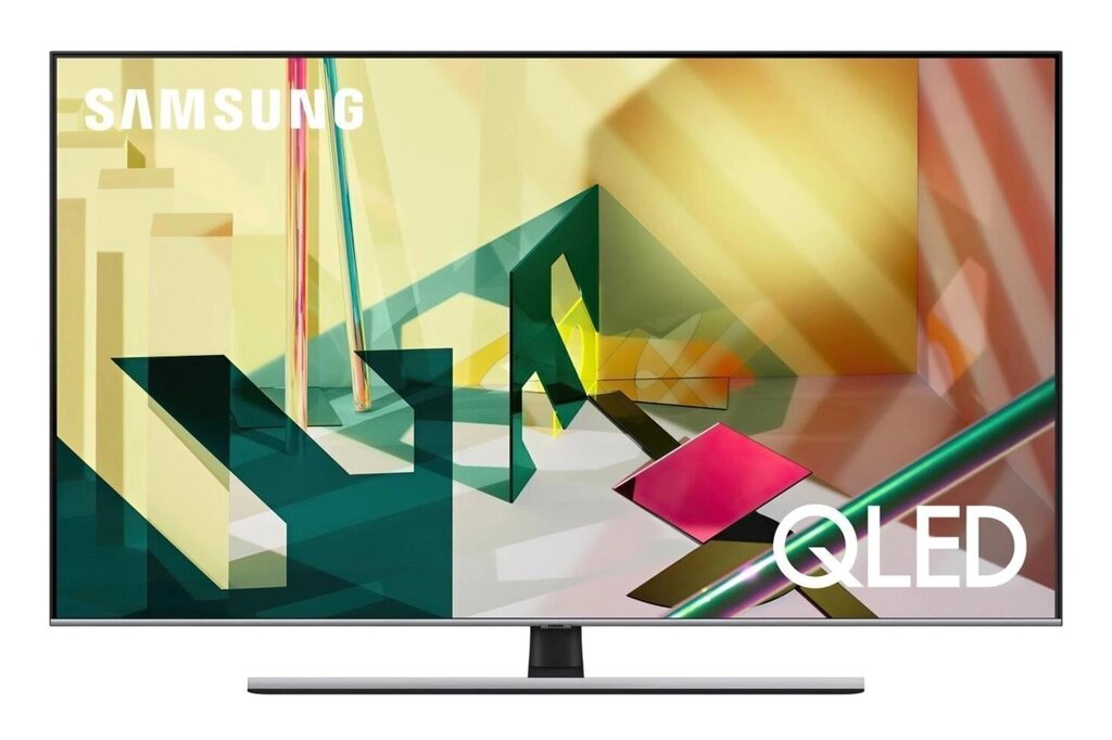 Телевізор 55 дюймовий Samsung GQ55Q77T ( QLED 120 Гц Bluetooth 4K Smart TV Wi-Fi T2 S2 ) від компанії 4-K - фото 1