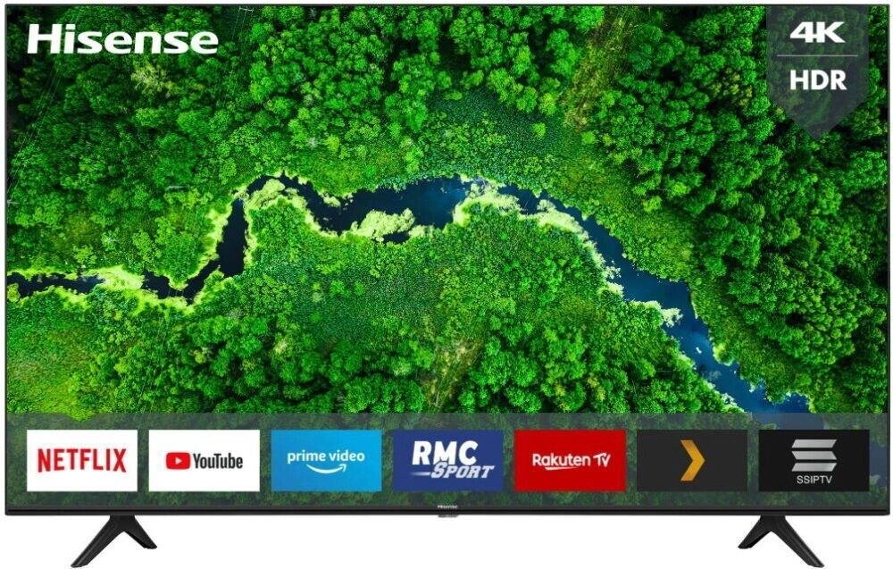 Телевізор 58 дюймів Hisense 58AE7000F (Dolby Digital Plus,1500 PCI, Ultra HD 4K, Smart, Wi-Fi, DVB-T2 S2) від компанії 4-K - фото 1