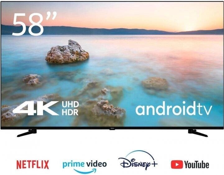 Телевізор 58 дюймів Nokia Smart TV 5800A (60 Гц HDR Android 4K) від компанії 4-K - фото 1