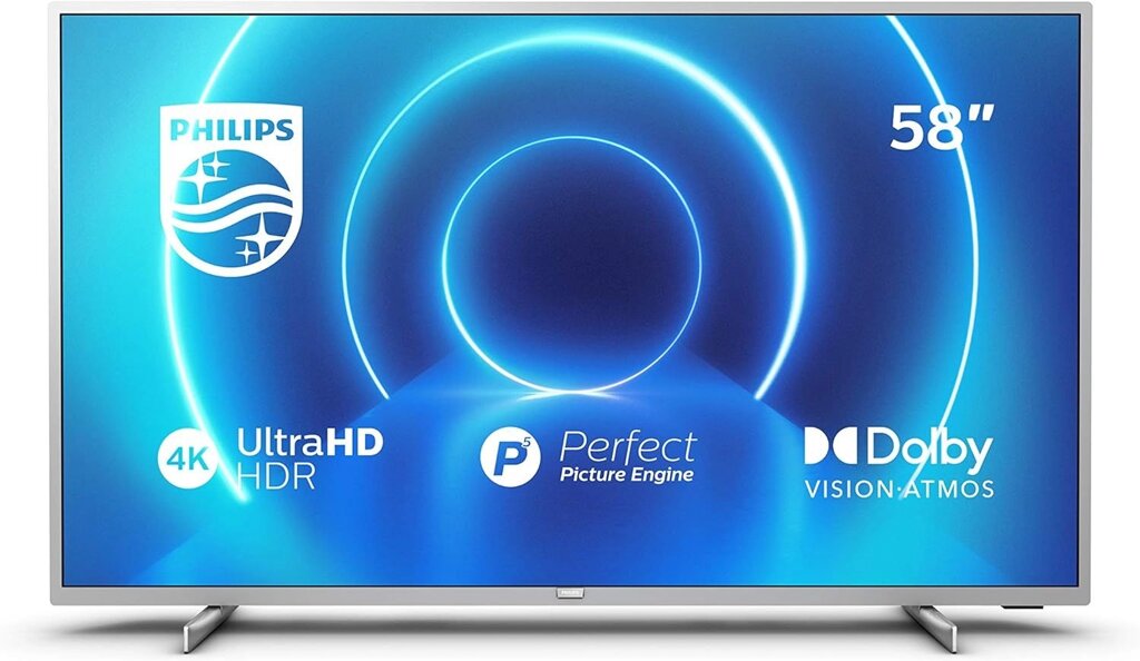 Телевізор 58 дюймів Philips 58PUS7555/12 (4K Smart TV T2/S2 Wi-Fi) від компанії 4-K - фото 1