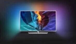 Телевізор Philips 50PFH6550 12 (Smart TV Ultra HD 4К PPI 1200 Wi-Fi Dolby Atmosl DVB-C T S T2 S2) від компанії 4-K - фото 1